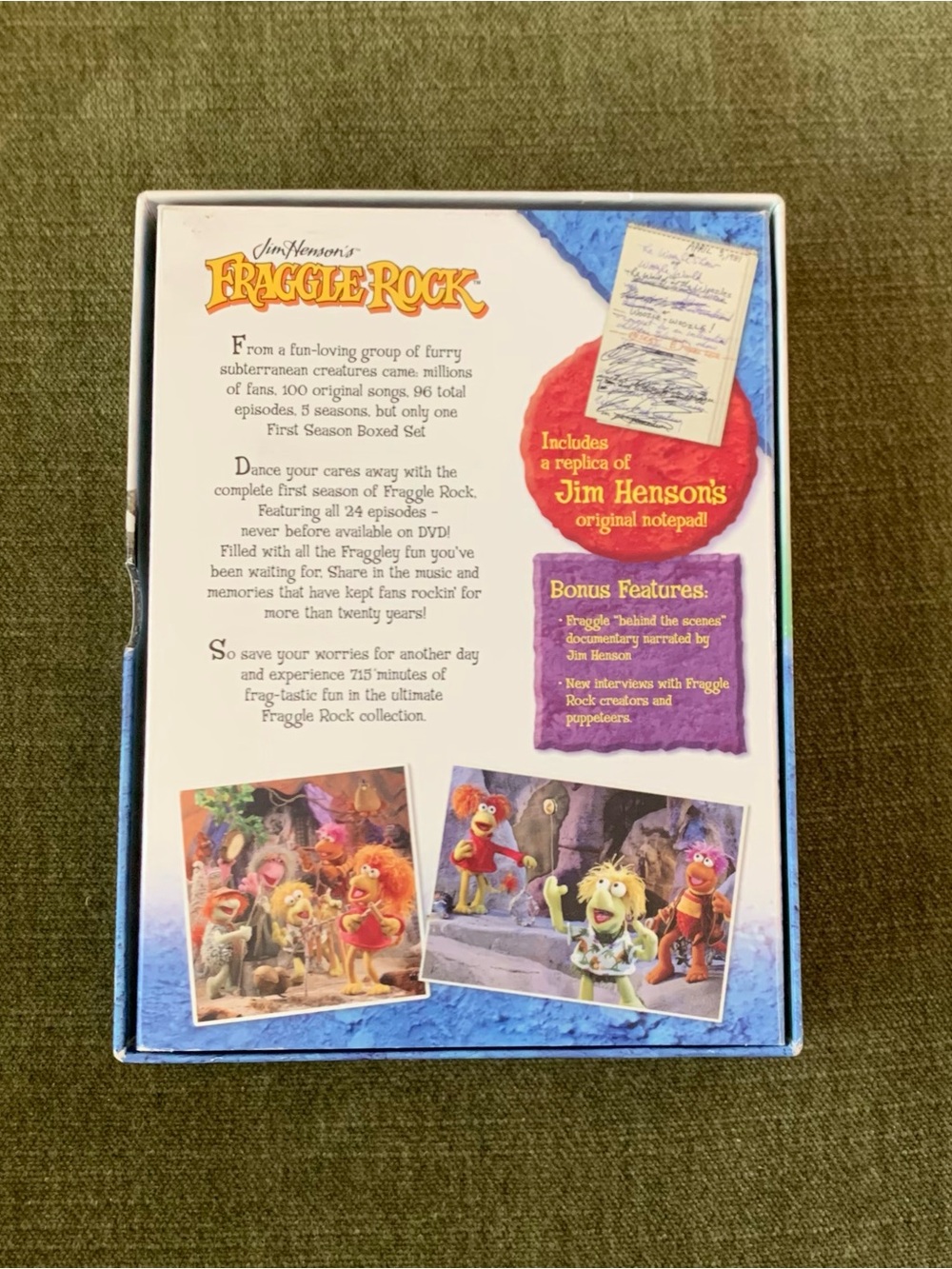 Fraggle Rock dvd set pre-owned Complete First Season 2005 - Picture 2 of 10